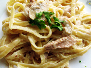 carbonara tuna creamy supreme recipes spaghetti
