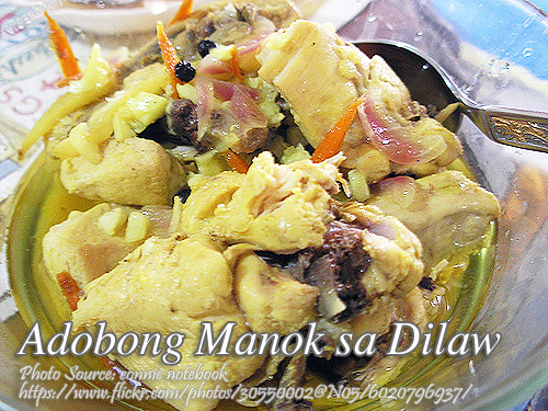 Adobong Manok na Dilaw