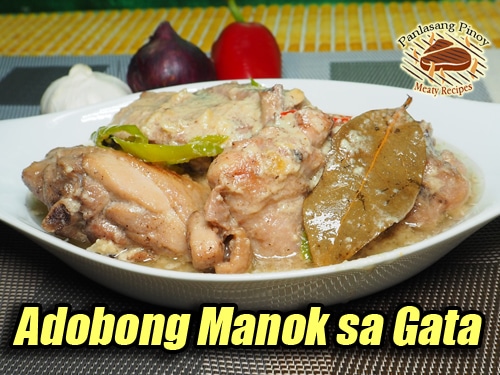 Adobong Manok sa Gata Pin It!