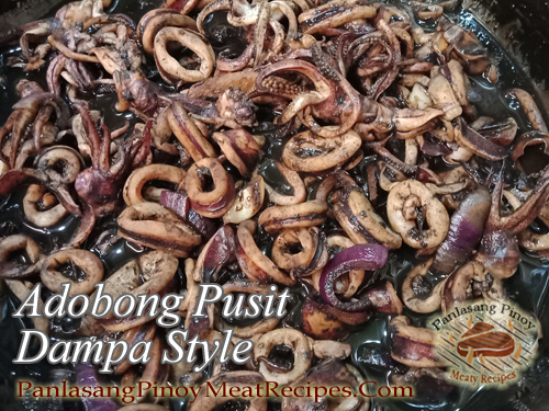 Adobong Pusit Dampa Style