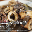 Adobong Pusit (Squid Adobo) with Olive Oil
