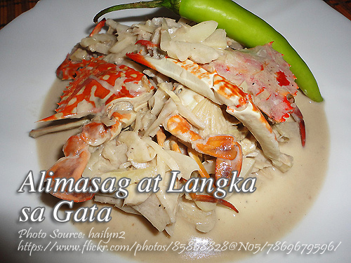 Alimasag at Langka sa Gata