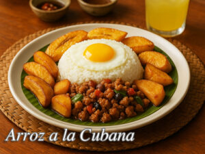 Arroz a la Cubana Pin It!