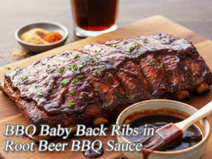 Baby Back Ribs with Rootbeer Sauce Pin It!