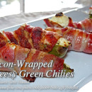 Bacon-Wrapped Cheesy Green Chilies