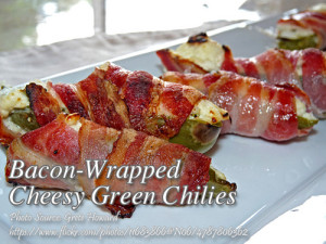 Bacon-Wrap Cheesy Chilies