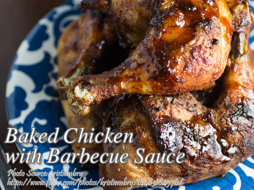 Baked Chicken BBQ Sauce