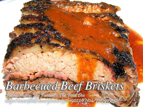 Barbecued Beef Briskets
