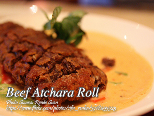 Beef Atchara Roll