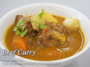 Beef Curry Filipino Style