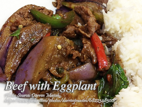 Beef with Eggplant