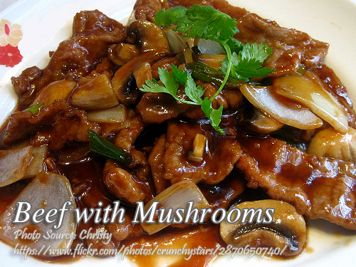 Beef with Mushrooms