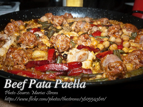Beef Pata Paella