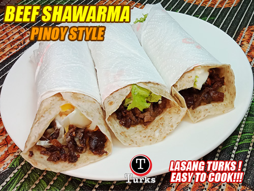 Beef Shawarma Filipino Style