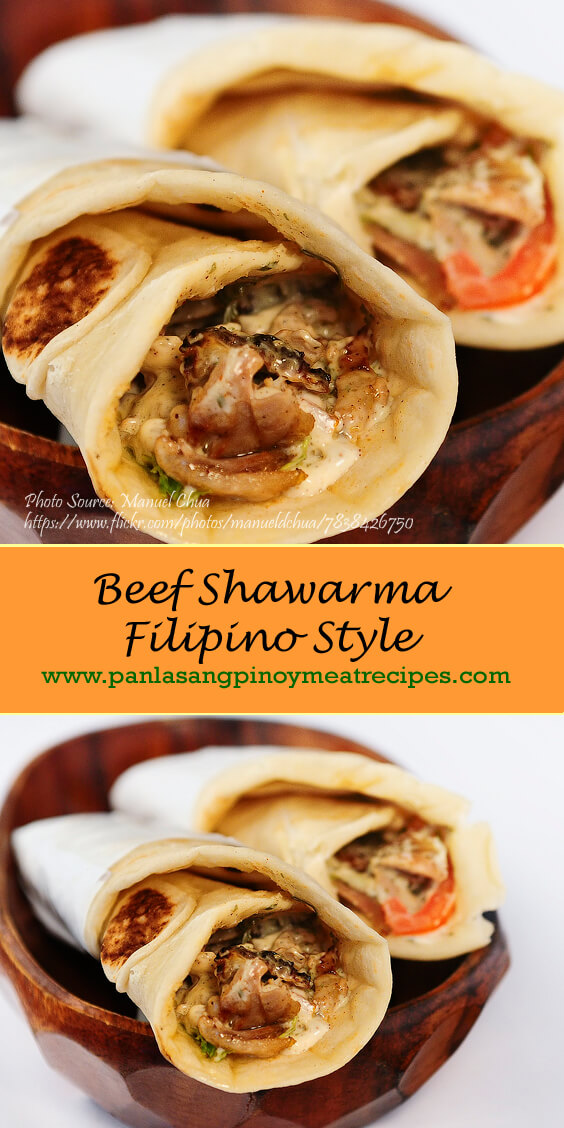 Beef Shawarma Filipino Style Pinterest