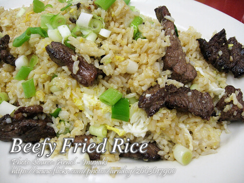 Beefy Fried Rice