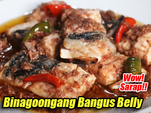 Bangus Belly Binagoongan Pin It!