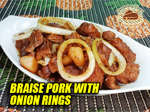 Braised Pork with Onions Pin It!