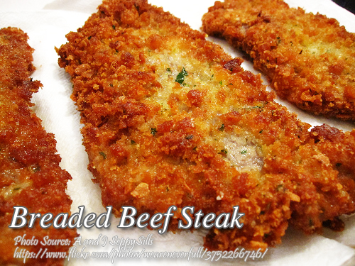 Breaded Beef Steak