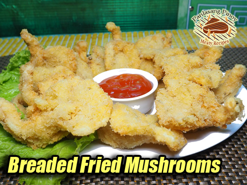 Breaded Fried Mushrooms Pin It!