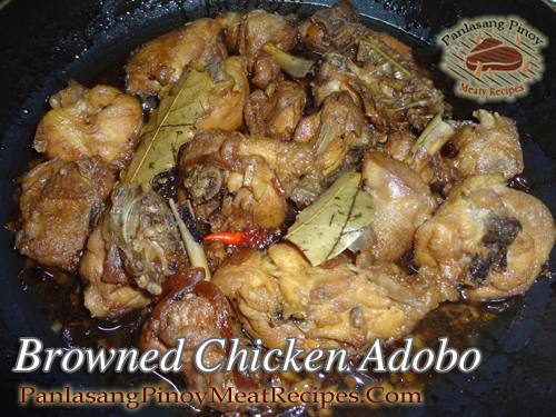 Browned Chicken Adobo