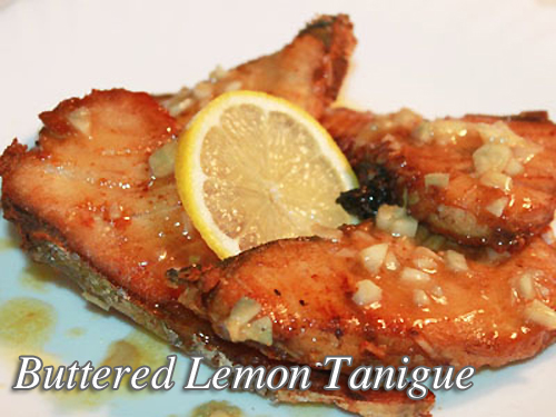 Buttered Lemon Tanigue