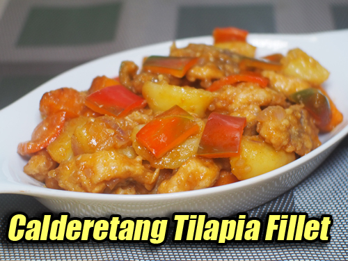 Calderetang Tilapia Fillet Pin It!