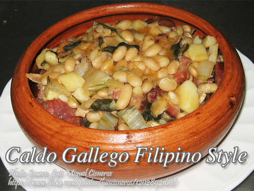 Caldo Gallego Filipino Style