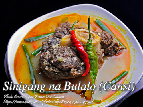 Cansi Sinigang na Bulalo