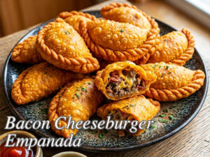 Bacon Cheeseburger Empanadas Bacon Cheeseburger Empanada Pin It!