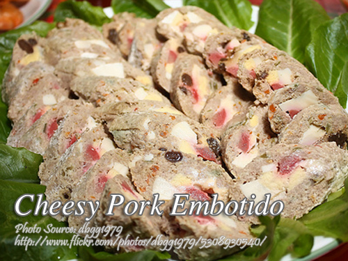 Cheesy Pork Embotido