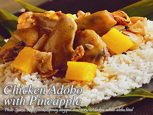 Chicken Adobo with Pineapple