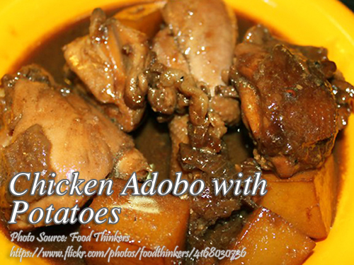 Chicken Adobo Potatoes