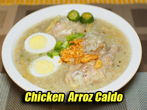 Chicken Arroz Caldo Pin It!