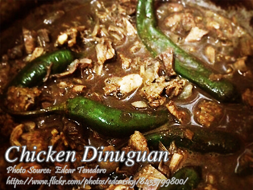 Chicken Dinuguan