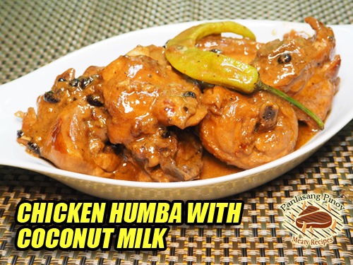 Chicken Humba with Coconut Milk