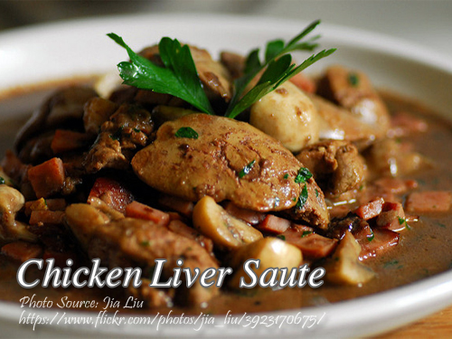 Chicken Liver Saute