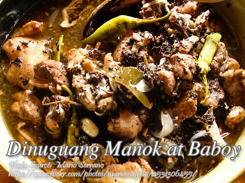 Chicken and Pork Dinuguan