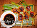 Chicken Scallion Kebabs
