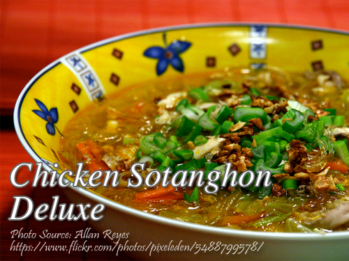 Chicken Sotangon Deluxe