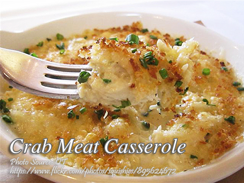 Crab Meat Casserole