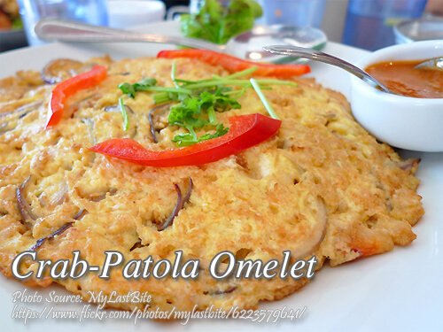 Crab Patola Omelet