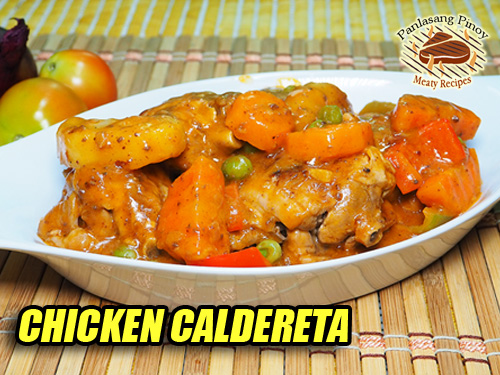 Creamy and Cheesy Chicken Caldereta Pin It!