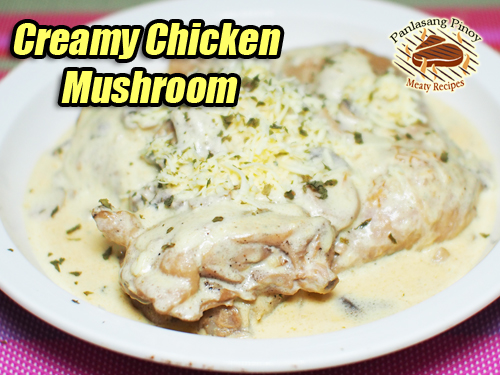 Creamy Chicken Mushroom Pin It!