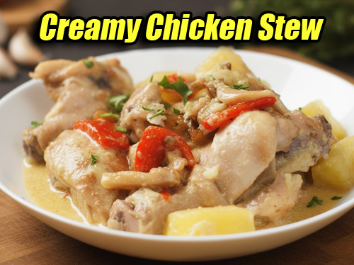 Creamy Chicken Stew Pin It!
