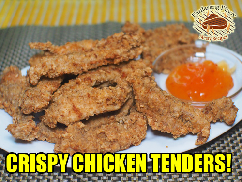 CRISPY CHICKEN TENDERS PIN IT!