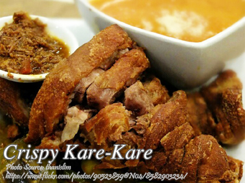 Crispy Pata Kare-Kare