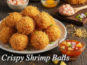 Crispy Shrimp Balls Pin It!