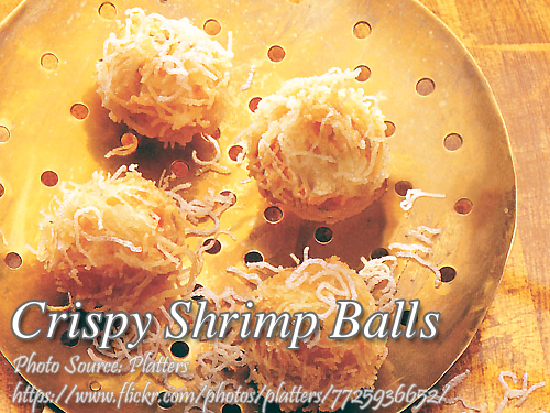 Crispy Shrimp Balls