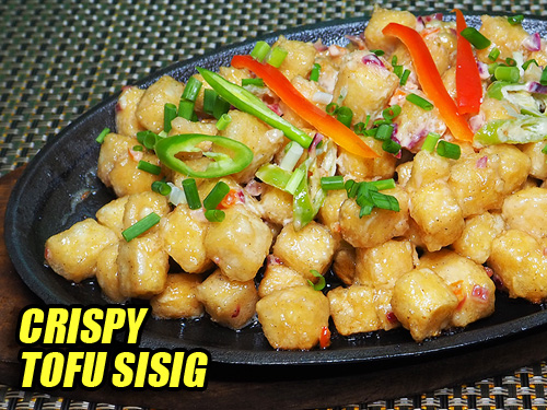 Crisrp Tofu Sisig Pin It!